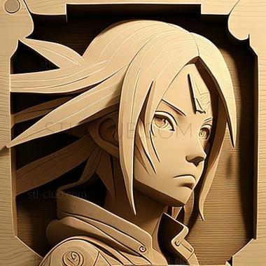 3D model Ino Yamanaka Narutofrom ANIME (STL)